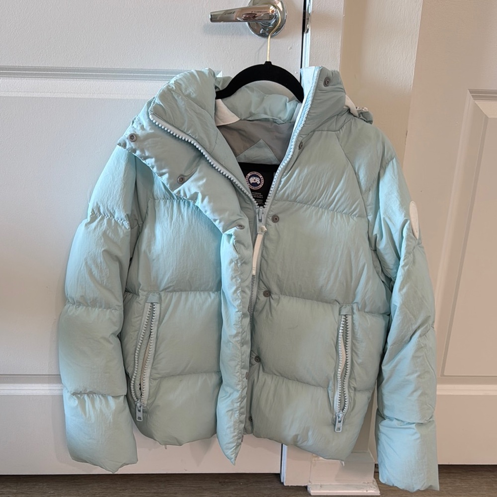 Kids Light Blue Puffer Jacket